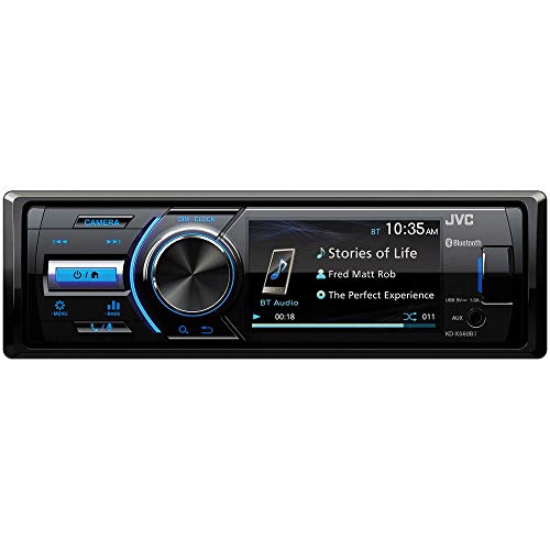 JVC - KD-X560BT - Digital Media Car & Marine Bluetooth Receiver iPhone/Android/USB/AUX Car Stereo with Rear Camera Input JVC - KD-X560BT - Digital Media Car & Marine Bluetooth Receiver iPhone/Android/USB/AUX Car Stereo with Rear Camera Input